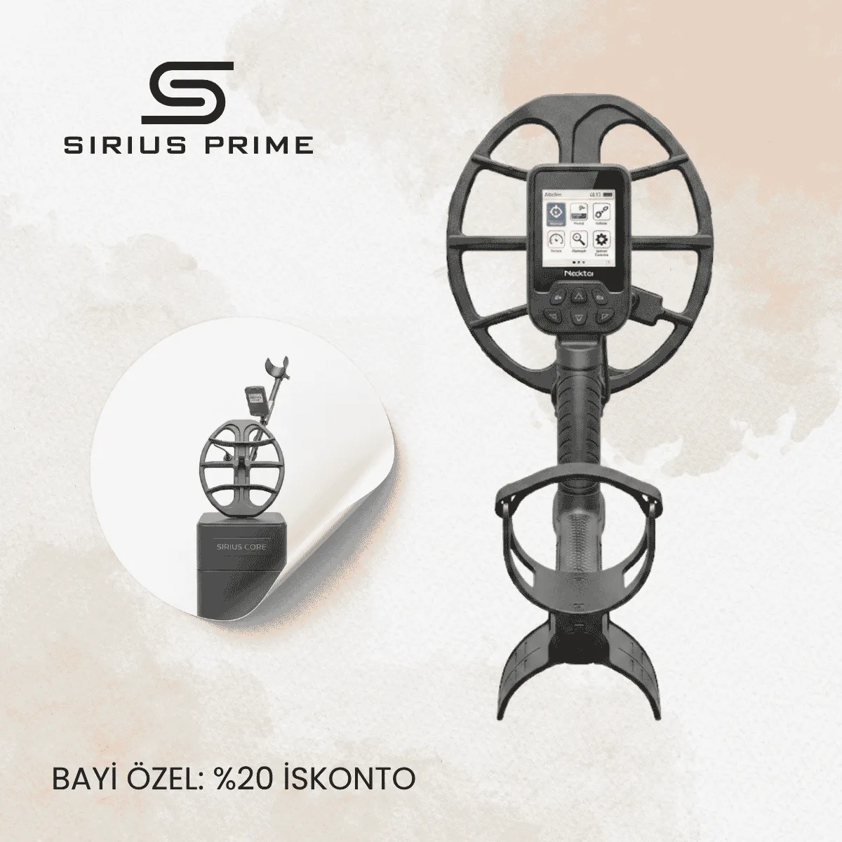 SIRIUS PRIME Derin Altın Arama Makinası